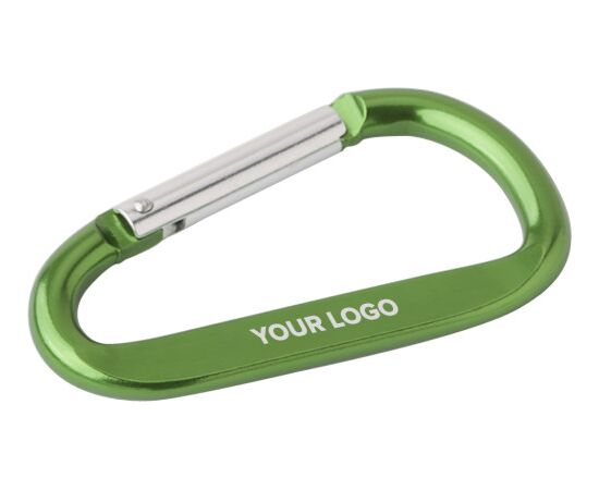 Aluminium karabijn sleutelhanger Guilermo Zwart -  483363.001