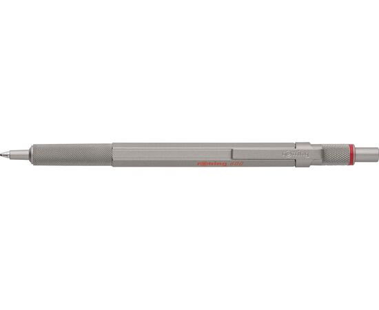 Stylo bille rOtring 600 Argent -  1003231.032.Zwartschrijvend