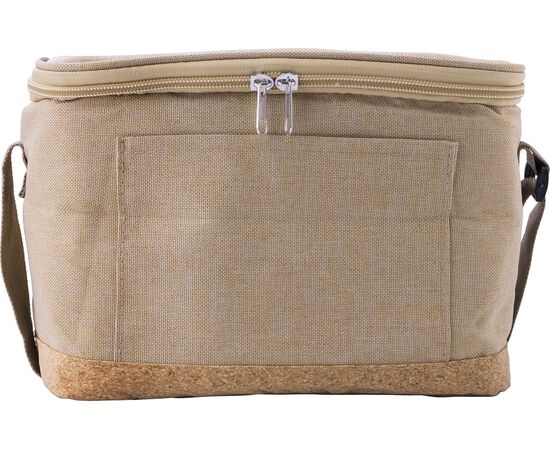 rPET polyester (600D) cooler bag Sage Khaki -  1015146.013