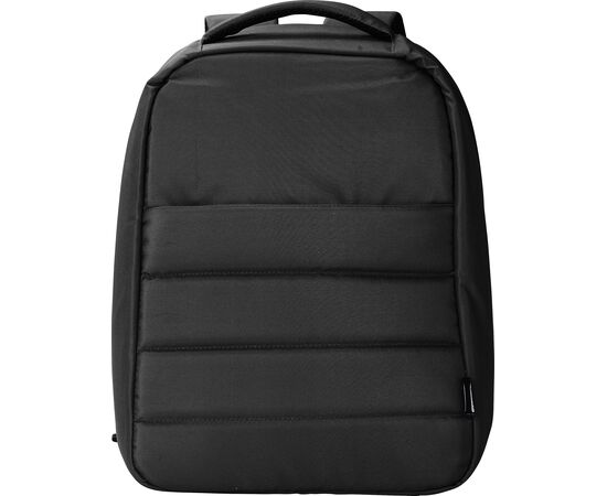 rPET polyester (300D) anti-theft laptop backpack Calliope Black -  1015161.001