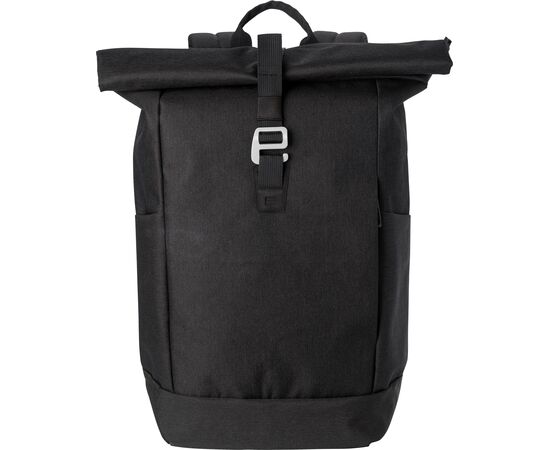 Polyester (600D) Rolltop-Rucksack Oberon Schwarz -  1024149.001