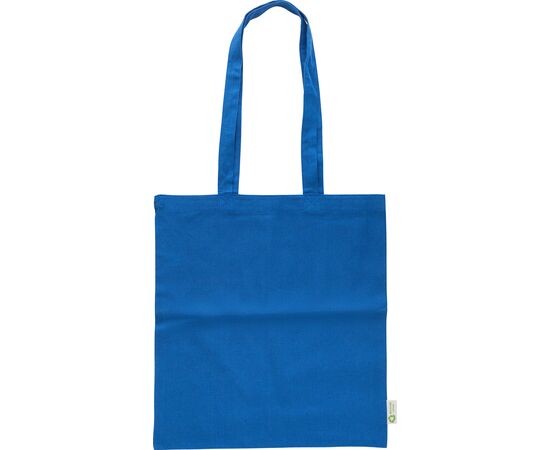 Sac shopping en coton recyclé 120g/m² Cassiopeia Bleu -  1039368.005
