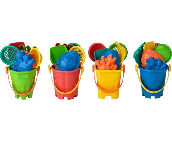 Seau de plage en PP Matheo Custom, Multicolor -  1043170.009