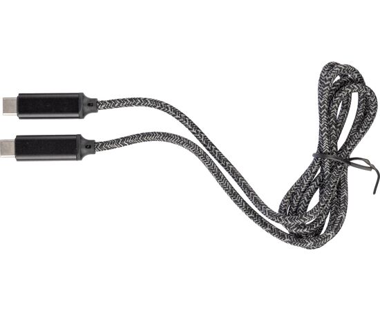 Câble de charge et de transfert en tissu nylon 65W Claudia Noir -  1097552.001