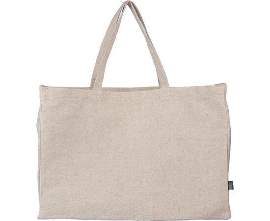 Hemp (280 gr/m2) tote bag Ludwig Khaki -  1103679.013