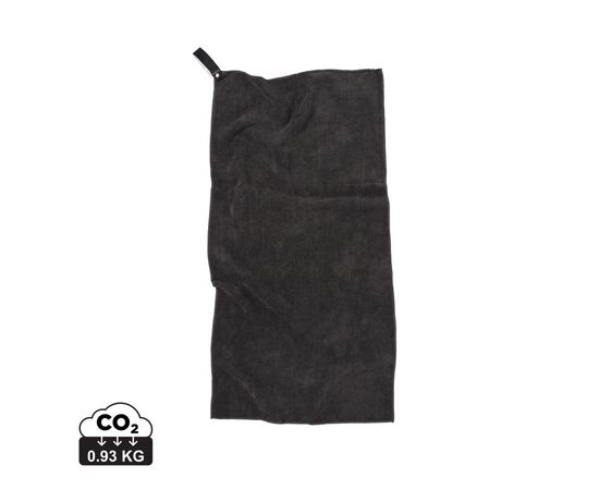 VINGA GRS rPET Active Dry Handtuch 40x80 Schwarz - Vinga 60021