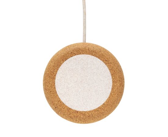 Kurk en tarwestro 5W draadloze oplader Khaki - XD Collection P308.099