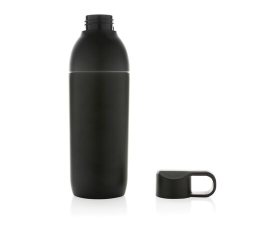 Flow RCS recycled stainless steel vacuum bottle Black - XD Xclusive P435.541