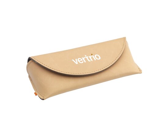 Recycled Leather Sunglasses Pouch brillenkoker Beige - Made Out Of W30041