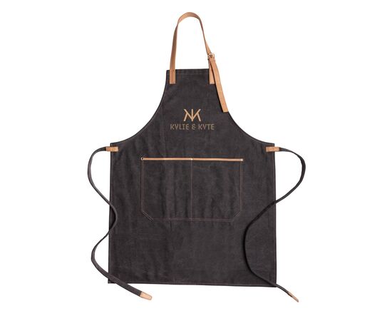 Tablier de chef en toile Deluxe Noir - XD Collection P262.821