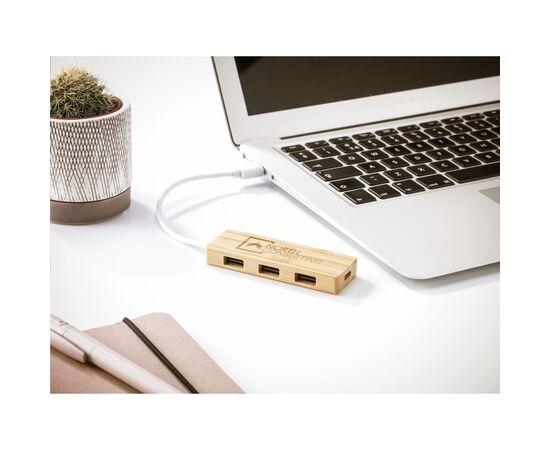 Bamboo USB Hub Bamboo -  170640