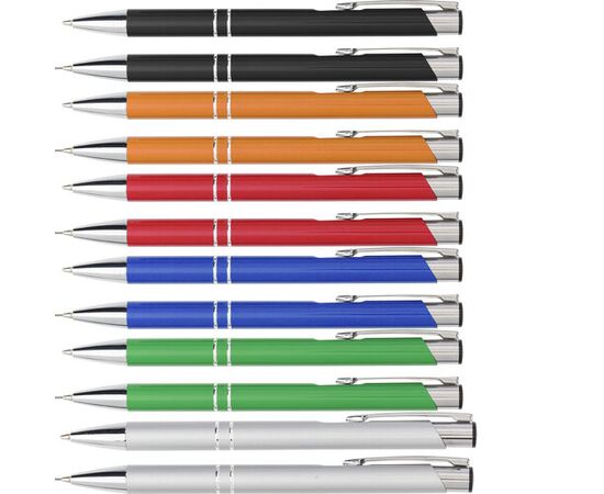 Stifte-Set aus Aluminium Zahir Schwarz -  9032.001