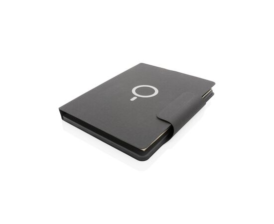 Artic Magnetic 10W wireless charging A4 portfolio Black - XD Xclusive P774.322