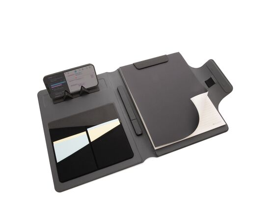 Artic Magnetic 10W wireless charging A4 portfolio Black - XD Xclusive P774.322