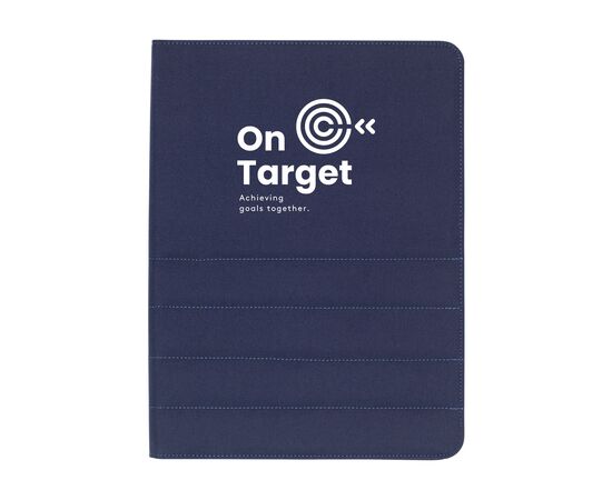 Quincy Portfolio RPET A4 porte-documents Bleu -  207230