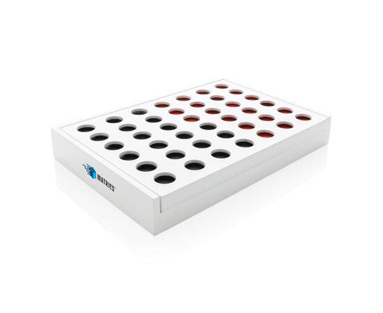 Connect four wooden game White - XD Collection P940.093