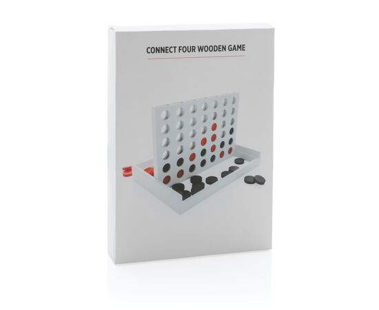Connect four wooden game White - XD Collection P940.093