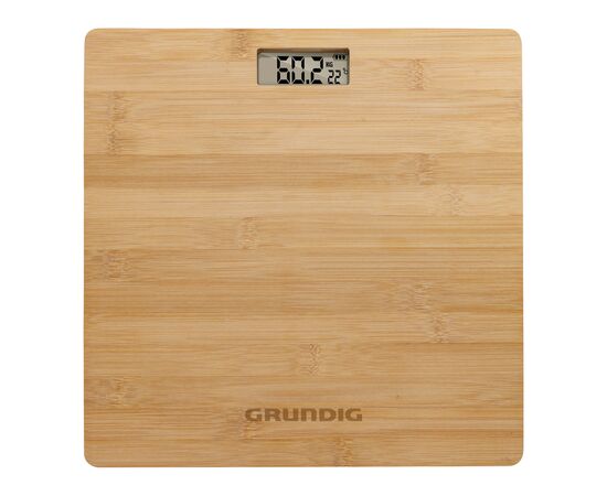 Grundig Bamboo Digital Body Scale Brown - Grundig P279.909