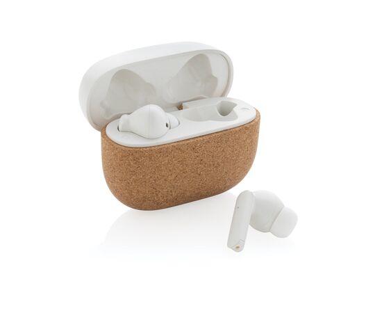 Oregon TWS-Kopfhörer aus RCS recyceltem Kunststoff und Kork Braun - XD Xclusive P329.629