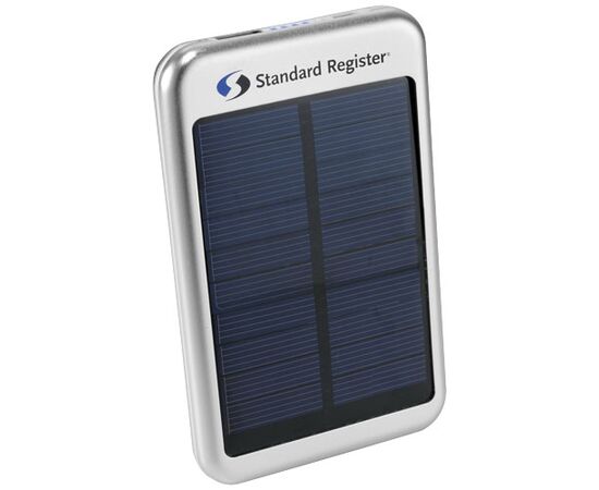 Batterie de secours solaire 4000 mAh Bask Argent - Unbranded 12360100
