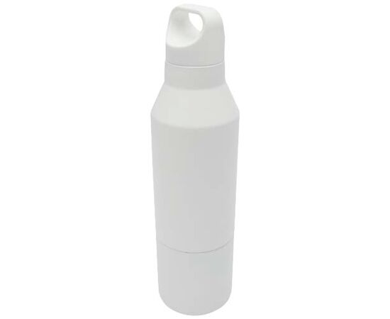 Odessy 600 ml Isolierflasche und 300 ml Becher aus RCS recyceltem Edelstahl  Weiß - Unbranded 10084001