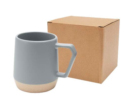 Mug Dolce de 300 ml en céramique avec finition mate Gris - Unbranded 10085582