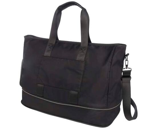 Rhine gerecycleerde uitbreidbare duffelbag 35L Zwart - Unbranded 13008990