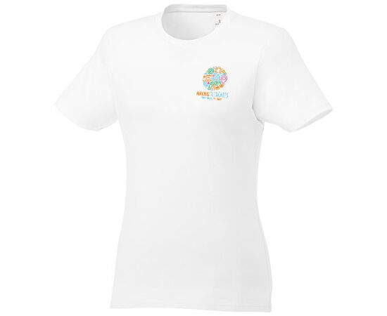 T-shirt femme manches courtes Heros Blanc - Elevate Essentials 38029011