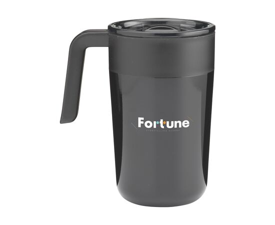 Fika RCS Recycled Steel Cup 400 ml Thermosbecher Schwarz -  196298