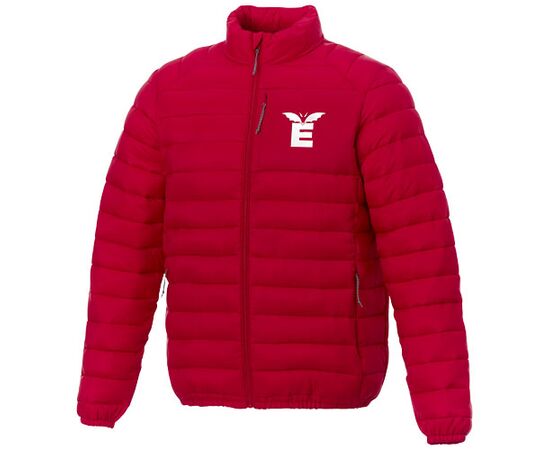 Athenas gewatteerde heren jas Rood - Elevate Essentials 39337250