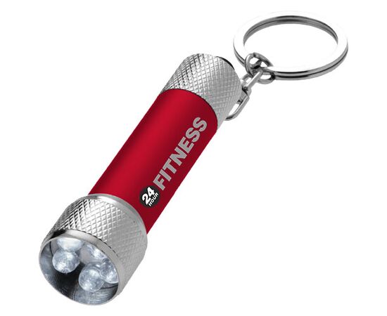 Draco LED sleutelhangerlampje Rood, Zilver - Unbranded 11800703