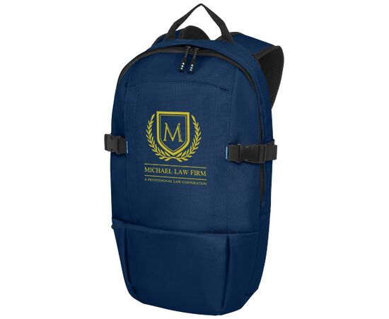 Sac à dos Baikal en rPET certifié GRS pour ordinateur portable de 15&quot; 8L Marine - Elevate NXT 12054255