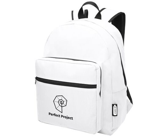 Retrend RPET backpack 16L White - Unbranded 12053201