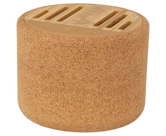 Enceinte Bluetooth® Cerris en liège de 5 W Naturel - Tekiō® 12431206