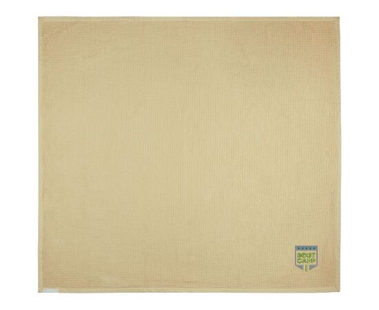 Abele Waffeldecke aus Baumwolle, 150 x 140 cm Beige - Seasons 11333702