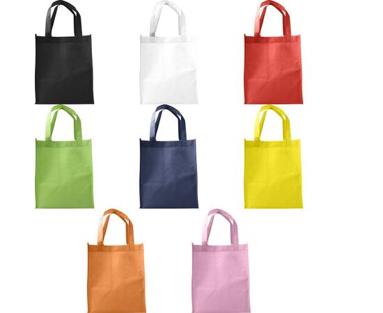 Non-woven (80 gr/m²) draagtas Kira Zwart -  7957.001