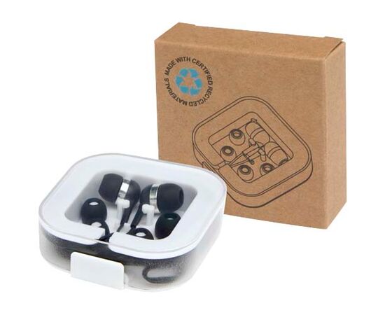 Casque filaire type C Baekdu avec boîte de rangement en plastique recyclé Noir - Unbranded 12443890