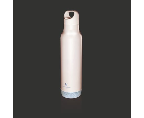 Bouteille isotherme étanche avec finition liège Noir - XD Collection P433.281