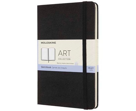 Moleskine schetsboek - M Zwart - Moleskine 10795790