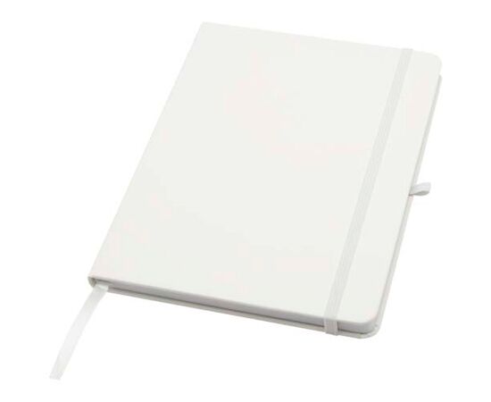 Teak A5 Hardcover Notizbuch, liniert, aus recyceltem Material Weiß - Unbranded 10601301