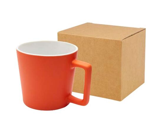 Tasse Cali de 370 ml en céramique avec finition mate Orange - Unbranded 10090031
