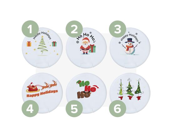 Circle Mint X-Mas Wit -  85211060