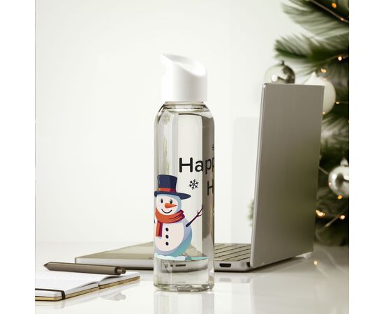 Sirius GRS RPET 650 ml X-Mas Transparant wit -  853410