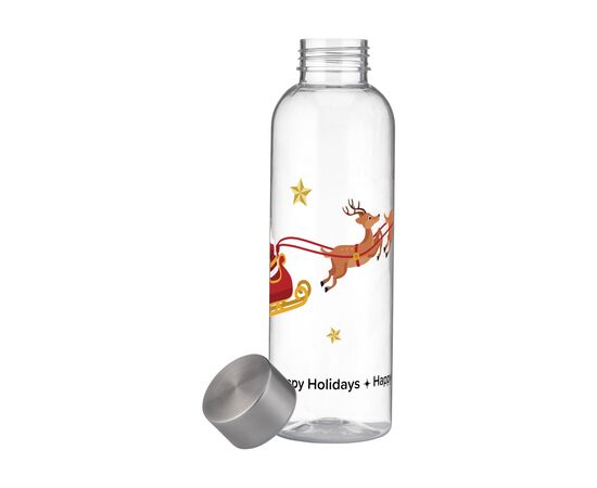 Senga GRS RPET Bottle 500 ml X-Mas Transparent -  853501