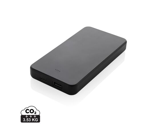 Powerbank 10.000mAh avec USB C en ABS recyclé RCS Boostcore Noir - XD Collection P322.5601