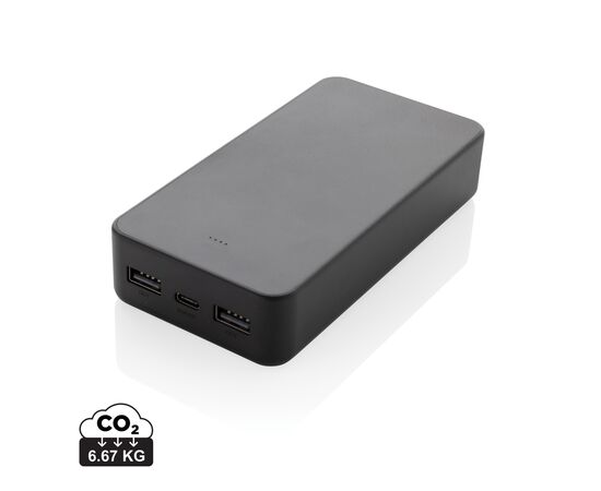 Boostcore RCS recycled plastic powerbank 20.000mAh USB C Black - XD Collection P322.5701