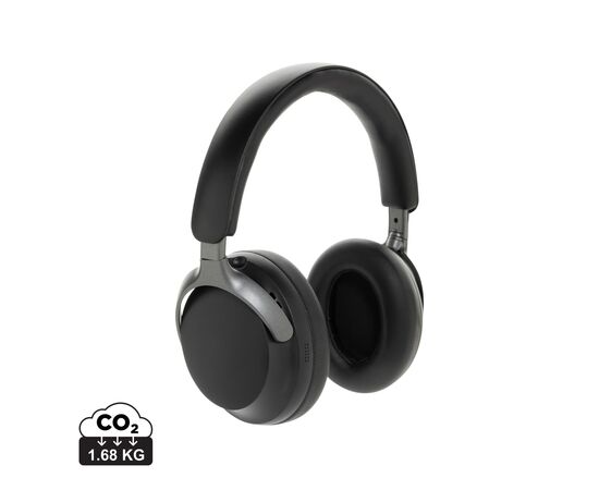 Soundpro RCS gerecycled plastic ANC-hoofdtelefoon Zwart - XD Collection P331.1101