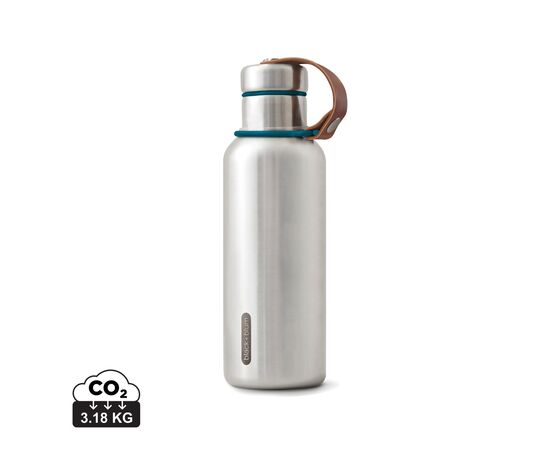 Black+Blum Geïsoleerde Waterfles Groot 500ml Turquoise - Black + Blum P439.1033