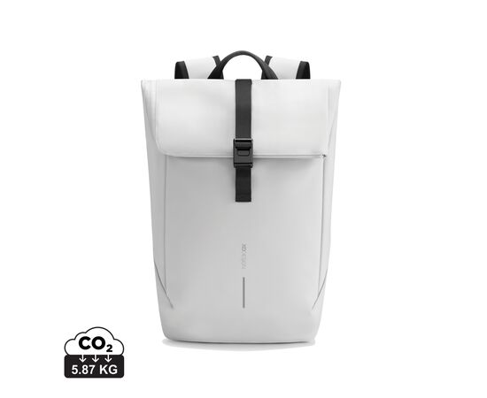 Urban waterbestendige flap-top rugzak Gebroken wit, Zwart - XD Design P706.2613