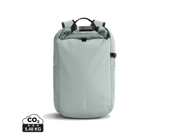Urban waterbestendige anti-diefstal rugzak Iceberg green, Zwart - XD Design P706.2807